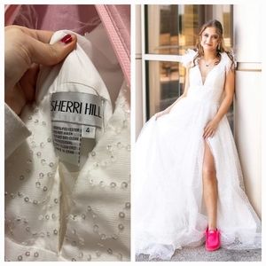 Sherri Hill size 4 White